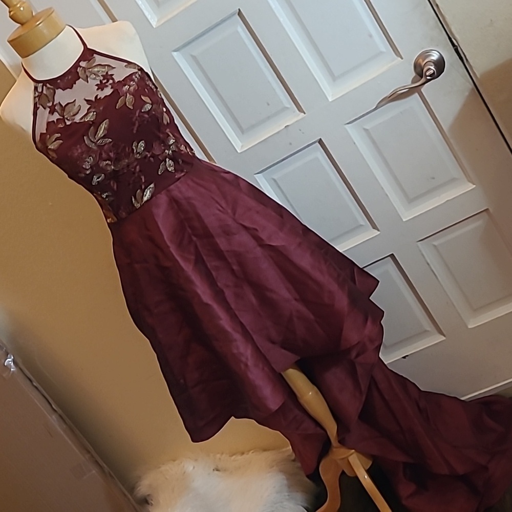 Cherry red dress ● size 6● Candalite